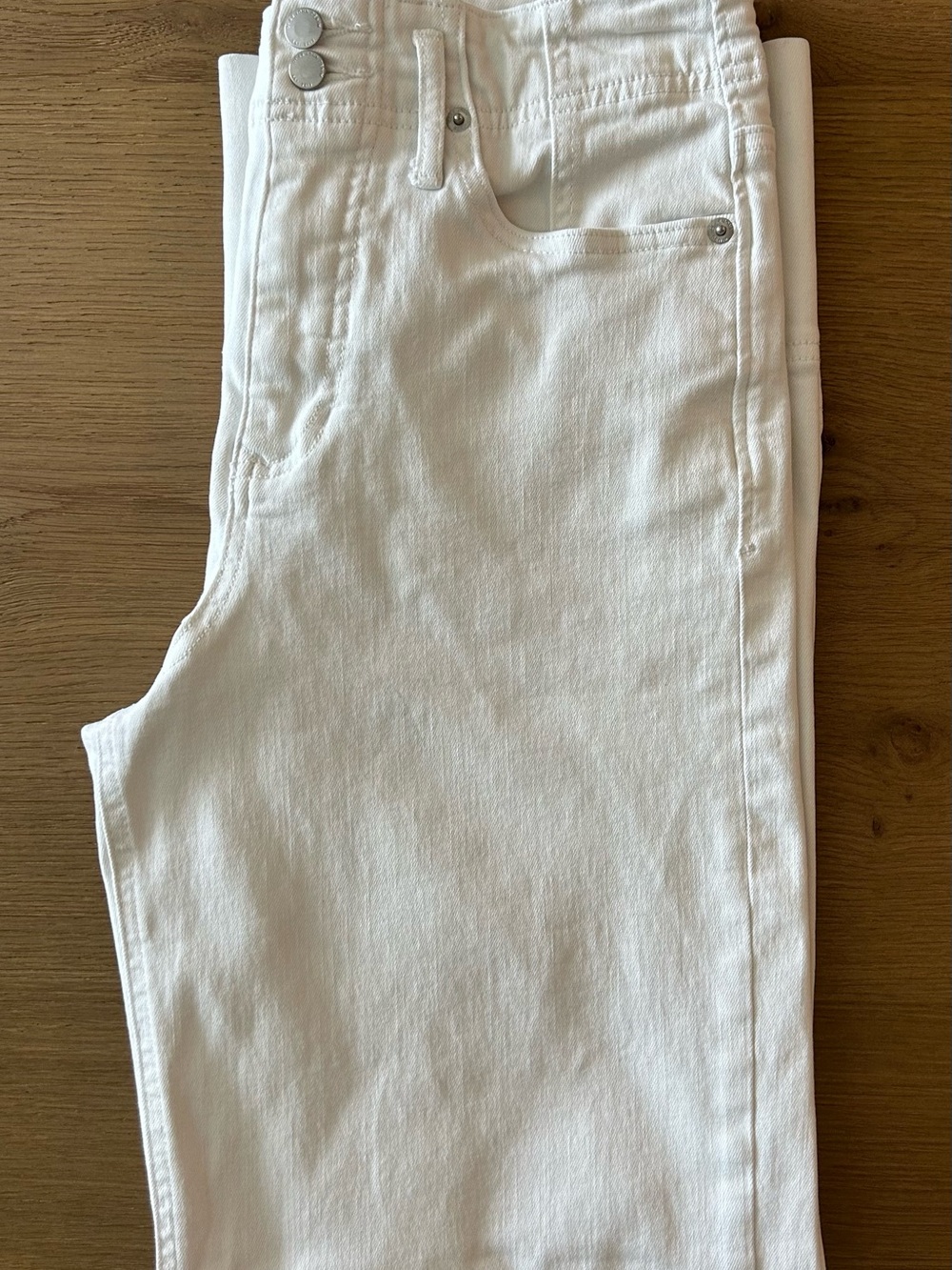 Dear John Holly White Straight Leg Denim - Picture 11 of 12